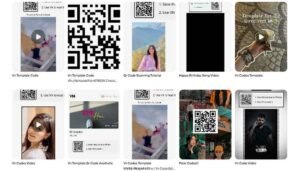 VN Template QR Codes